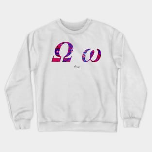 Omega Greek Alphabet Crewneck Sweatshirt